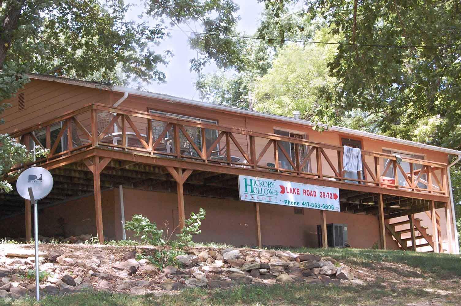 table rock lake hickory hollow resort lee roy house 2019-10
